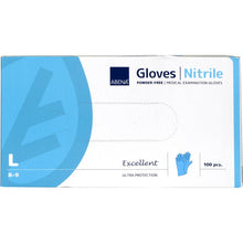 Lade das Bild in den Galerie-Viewer, Nitril-Handschuhe Excellent, Puderfrei, Blau

