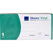 Lade das Bild in den Galerie-Viewer, Vinyl-Handschuhe Classic, Puderfrei, Transparent
