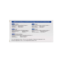 Lade das Bild in den Galerie-Viewer, DeepBlue Combo 5in1 - Antigen Schnelltest – SARS-CoV-2, Influenza A+B, RSV &amp; Adenovirus | Packung (1 Stück)
