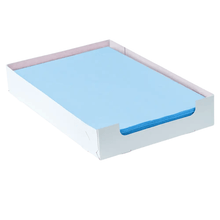 Lade das Bild in den Galerie-Viewer, AMPri Dental Kreppauflage Tray-Filterpapier 18 x 28 cm mit Box, verschiedene Farben

