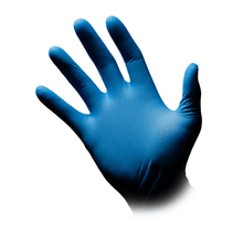Lade das Bild in den Galerie-Viewer, AMPri MED-COMFORT BLUE Nitrilhandschuhe puderfrei, Blau

