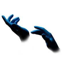 Lade das Bild in den Galerie-Viewer, AMPri MED-COMFORT BLUE Nitrilhandschuhe puderfrei, Blau
