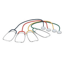 Lade das Bild in den Galerie-Viewer, AMPri MED-COMFORT PVC Flachkopf Stethoskop, verschiedene Farben
