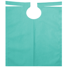 Lade das Bild in den Galerie-Viewer, AMPri Patientenumhang mit PE Beschichtung 500 x 600 mm, verschiedene Farben | Rolle (80 Stück)
