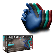 Lade das Bild in den Galerie-Viewer, AMPri STYLE 4 ELEMENTS Nitrilhandschuhe puderfrei, Farbenmix
