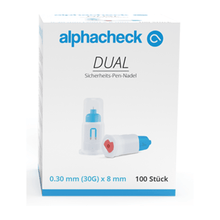 Lade das Bild in den Galerie-Viewer, Alphacheck DUAL Sicherheits-Pen-Nadeln, verschiedene Größen
