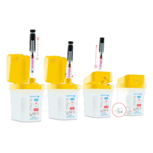 Lade das Bild in den Galerie-Viewer, Alphacheck professional Entsorgungsbox für Pen-Nadeln | Packung (1 Stück)

