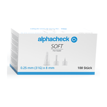 Lade das Bild in den Galerie-Viewer, Alphacheck soft Pen-Nadeln, verschiedene Größen, 100 Stück/Packung
