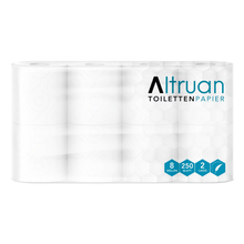 Lade das Bild in den Galerie-Viewer, Altruan Toilettenpapier, 2-lagig, weiß
