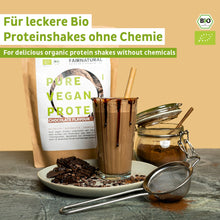 Lade das Bild in den Galerie-Viewer, Bio Veganes Proteinpulver Schoko ohne Soja
