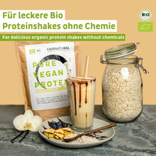 Lade das Bild in den Galerie-Viewer, Bio Veganes Proteinpulver Vanille ohne Soja
