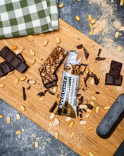 Lade das Bild in den Galerie-Viewer, #WEGAIN Dark Chocolate &amp; Peanut Low Sugar Nut Bar 40g - Tray a 12 Riegel
