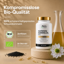 Lade das Bild in den Galerie-Viewer, Bio Schwarzkümmelöl Kapseln
