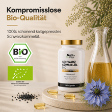 Lade das Bild in den Galerie-Viewer, Bio Schwarzkümmelöl Kapseln
