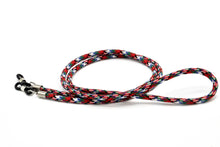 Lade das Bild in den Galerie-Viewer, Brillenband 3,8mm Camouflage Rot Blau

