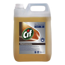 Lade das Bild in den Galerie-Viewer, Cif Professional Holzbodenreiniger Spezieller Reiniger für Holz- und Laminatböden | Kanister (5 l)
