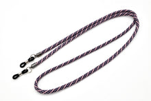 Lade das Bild in den Galerie-Viewer, Brillenband 3,8mm Rosa Blau Gemustert
