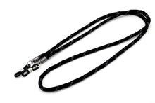 Lade das Bild in den Galerie-Viewer, Brillenband 3,8mm Schwarz Reflecting
