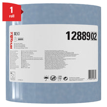 Lade das Bild in den Galerie-Viewer, WypAll® X90 PowerClean - Großrolle / Blau - 1 Roll  x 450 Sheets | Karton (1 Rolle)
