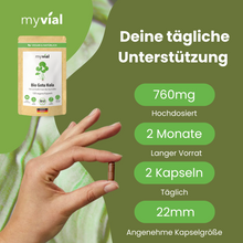 Lade das Bild in den Galerie-Viewer, Bio Gotu Kola Kapseln
