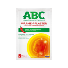 Lade das Bild in den Galerie-Viewer, Hansaplast ABC® Wärme-Pflaster Capsicum | Packung (2 Stück)

