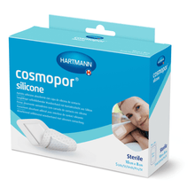 Lade das Bild in den Galerie-Viewer, Hartmann Cosmopor® silicone, steriler Wundverbund, einzeln eingesiegelt; in Faltschachteln mit Euroanhänger
