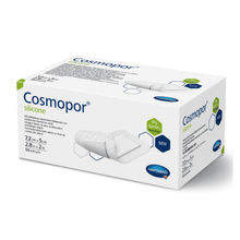 Lade das Bild in den Galerie-Viewer, Hartmann Cosmopor® silicone steril, einzeln eingesiegelt, in Faltschachteln
