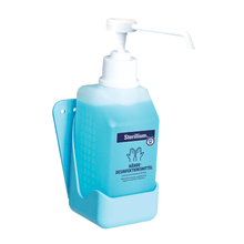 Lade das Bild in den Galerie-Viewer, Hartmann Wandhalter Hände für 500 ml Flaschen, bla  | Packung (2 Stück)
