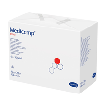 Lade das Bild in den Galerie-Viewer, Hartmann Medicomp® extra unsterile Vlieskompresse - 100 Stück
