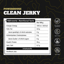 Lade das Bild in den Galerie-Viewer, Powerhouse Clean Jerky - SIMPLY SALTED
