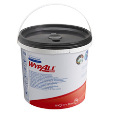 Lade das Bild in den Galerie-Viewer, WypAll® Wischtücher - Grün /90 tücher - 6 Buckets  x 90 Sheets | Karton (6 Spendereimer)
