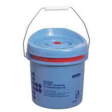 Lade das Bild in den Galerie-Viewer, Kimtech® Wettask™ Rollen Wischtuch Spender - Spendereimer / Blau - 4 Buckets | Karton (4 Spendereimer)
