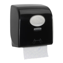 Lade das Bild in den Galerie-Viewer, Aquarius™ Slimroll™ Rollenhandtuchspender - Schwarz /NEU - 1 Dispenser | Karton (1 Spender)
