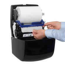 Lade das Bild in den Galerie-Viewer, Aquarius™ Slimroll™ Rollenhandtuchspender - Schwarz /NEU - 1 Dispenser | Karton (1 Spender)
