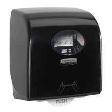 Lade das Bild in den Galerie-Viewer, Aquarius™ Slimroll™ Rollenhandtuchspender - Schwarz /NEU - 1 Dispenser | Karton (1 Spender)
