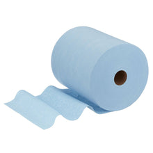 Lade das Bild in den Galerie-Viewer, WypAll® X60 General Clean - Großrolle / Blau - 1 Roll  x 500 Sheets | Karton (1 Rolle)
