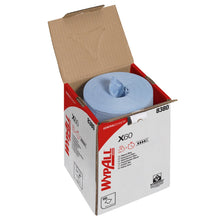 Lade das Bild in den Galerie-Viewer, WypAll® X60 Genral Clean - Zentralentnahme  / Blau - 1 Roll  x 150 Sheets | Karton (1 Rolle)
