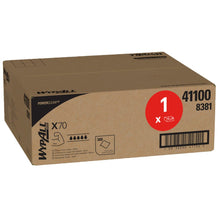 Lade das Bild in den Galerie-Viewer, WypAll® X70 PowerClean - Tuch / Weiß - 1 Right Rag Box  x 300 Sheets | Karton (1 Box)
