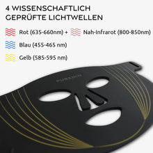 Lade das Bild in den Galerie-Viewer, LED Lichttherapie Maske
