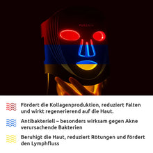 Lade das Bild in den Galerie-Viewer, LED Lichttherapie Maske
