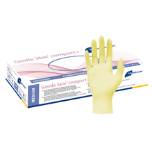 Lade das Bild in den Galerie-Viewer, Meditrade Gentle Skin® Latexhandschuhe compact+ Einweghandschuh
