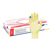 Lade das Bild in den Galerie-Viewer, Meditrade Gentle Skin® Latexhandschuhe compact+ Einweghandschuh
