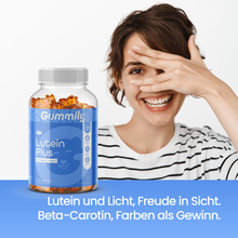 Lade das Bild in den Galerie-Viewer, Lutein Gummies with Vitamin C, E and Zinc - Orange

