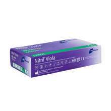 Lade das Bild in den Galerie-Viewer, Meditrade Nitril® Viola Nitrilhandschuhe Farbig lila
