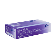 Lade das Bild in den Galerie-Viewer, Meditrade Nitril® Viola Nitrilhandschuhe Farbig lila

