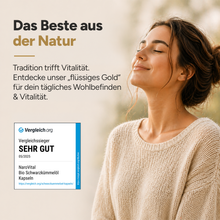 Lade das Bild in den Galerie-Viewer, Bio Schwarzkümmelöl Kapseln
