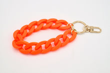 Lade das Bild in den Galerie-Viewer, Schlüsselanhänger mit Karabiner "RUBBER EDITION" Neon-Orange
