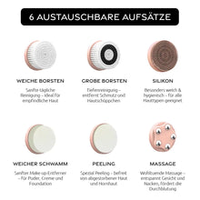 Lade das Bild in den Galerie-Viewer, Elektrische Gesichtsbürste - 6in1 Set
