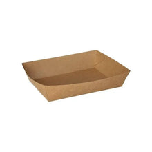 Lade das Bild in den Galerie-Viewer, PAPSTAR 50 Snacktrays, Pappe "pure" - braun
