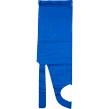 Lade das Bild in den Galerie-Viewer, Einwegschürze, 85x130 cm, 35 my LDPE, Blau    | Packung (50 Stück)
